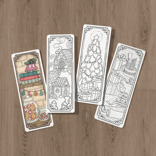 Winter 03 Coloring Bookmarks