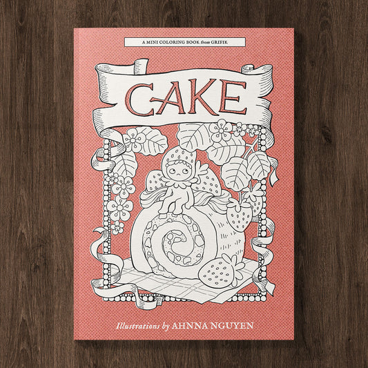 CAKE - Mini Coloring Book
